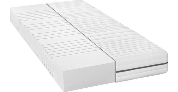 KOMFORTSCHAUMMATRATZE 100/200 cm Höhe ca. 18 cm  - Weiß, KONVENTIONELL, Textil (100/200cm) - Xora