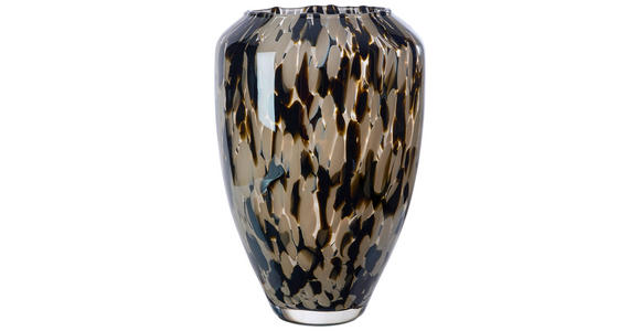 VASE 28 cm - Multicolor, Basics, Glas (19/28cm) - Ambia Home