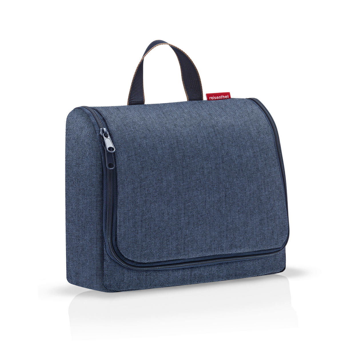 KOSMETIKTASCHE Rhmbus Dark Blue  - Dunkelblau, Basics, Textil (28/25/10cm) - Reisenthel