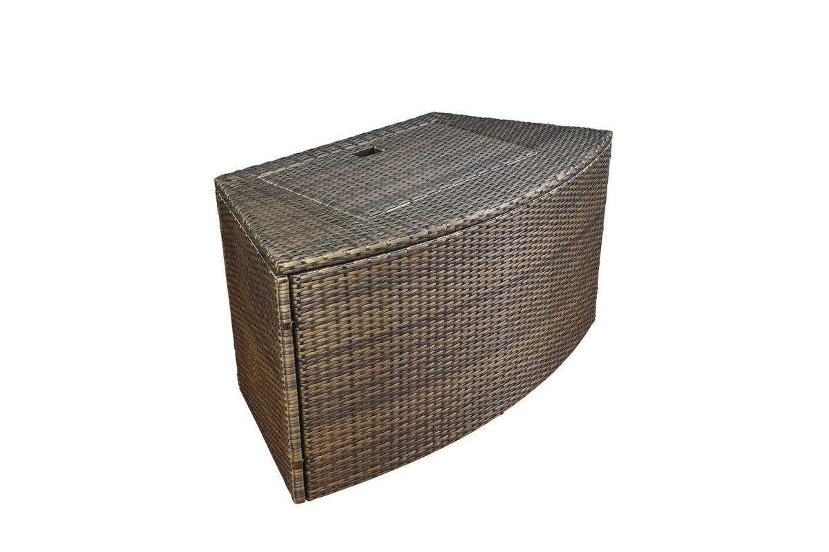 WHIRLPOOL NETSPA OCTOPUS 290/73 cm  - Schwarz, Basics, Leder/Kunststoff (290/73cm)