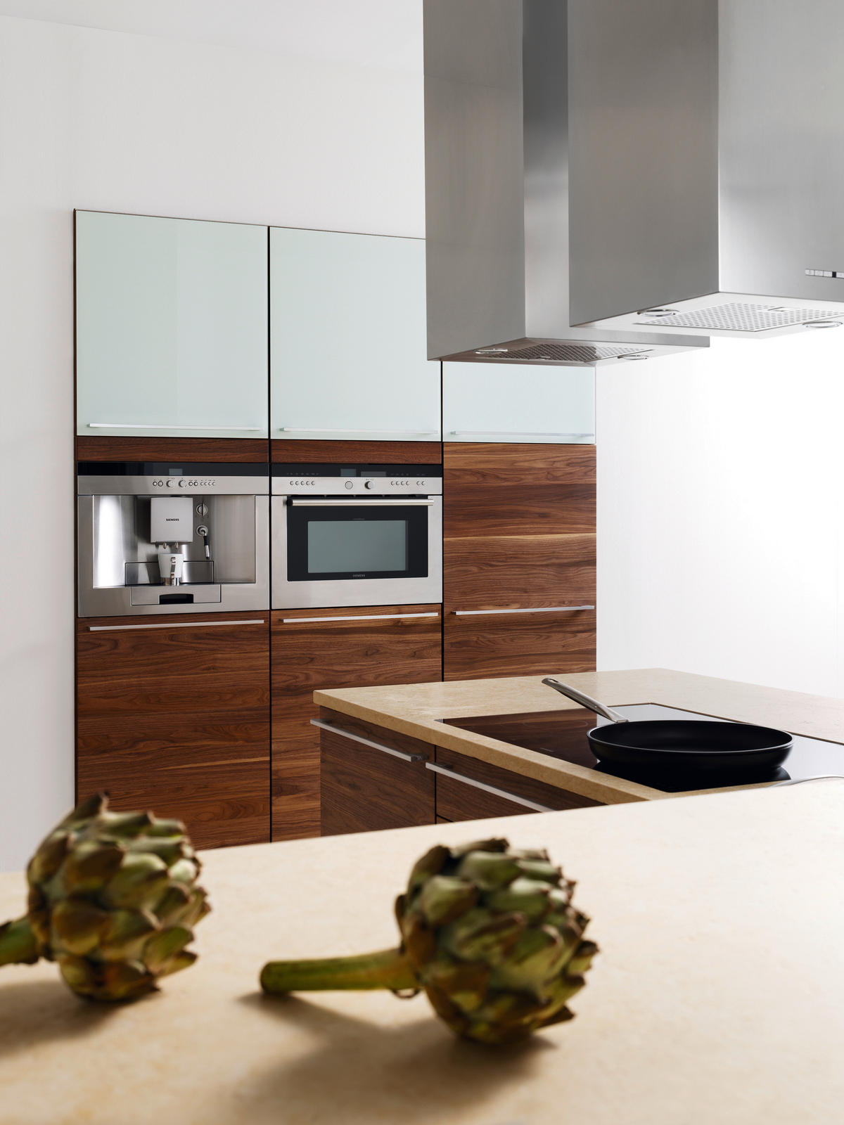 EINBAUKÜCHE   - Natur, Holz - TEAM 7