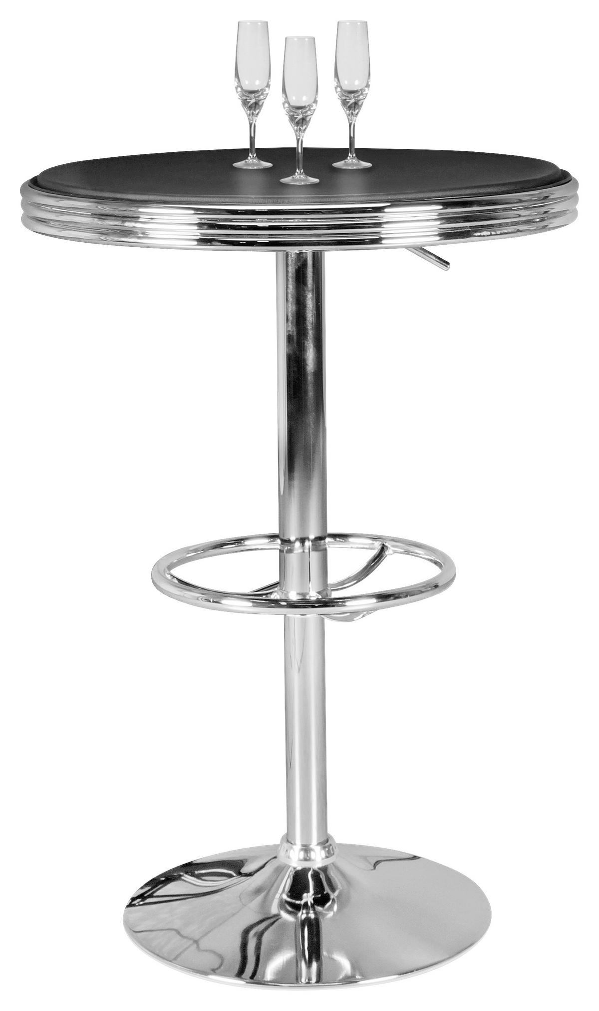 BARSKA MIZA  - srebrne barve, Moderno (60/68cm) - MID.YOU