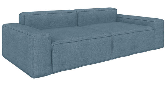 SCHLAFSOFA in Webstoff Petrol  - Petrol/Schwarz, KONVENTIONELL, Kunststoff/Textil (256/83/115cm) - Carryhome