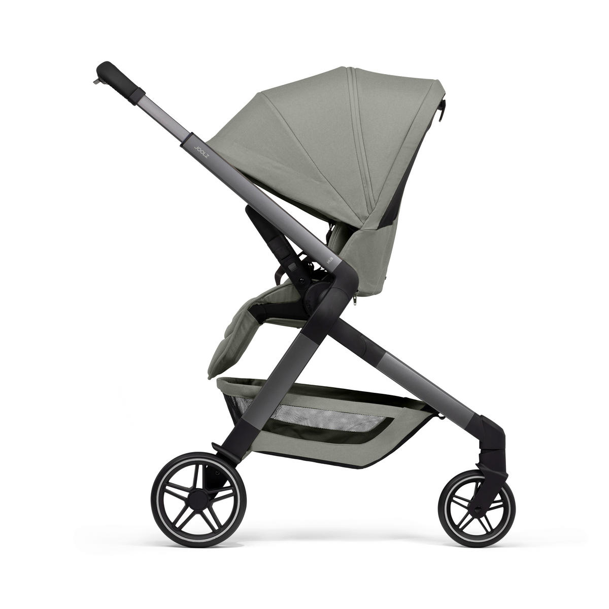 KINDERWAGEN Hub2  - Salbeigrün, Basics, Textil (102/52.5/93cm) - Joolz