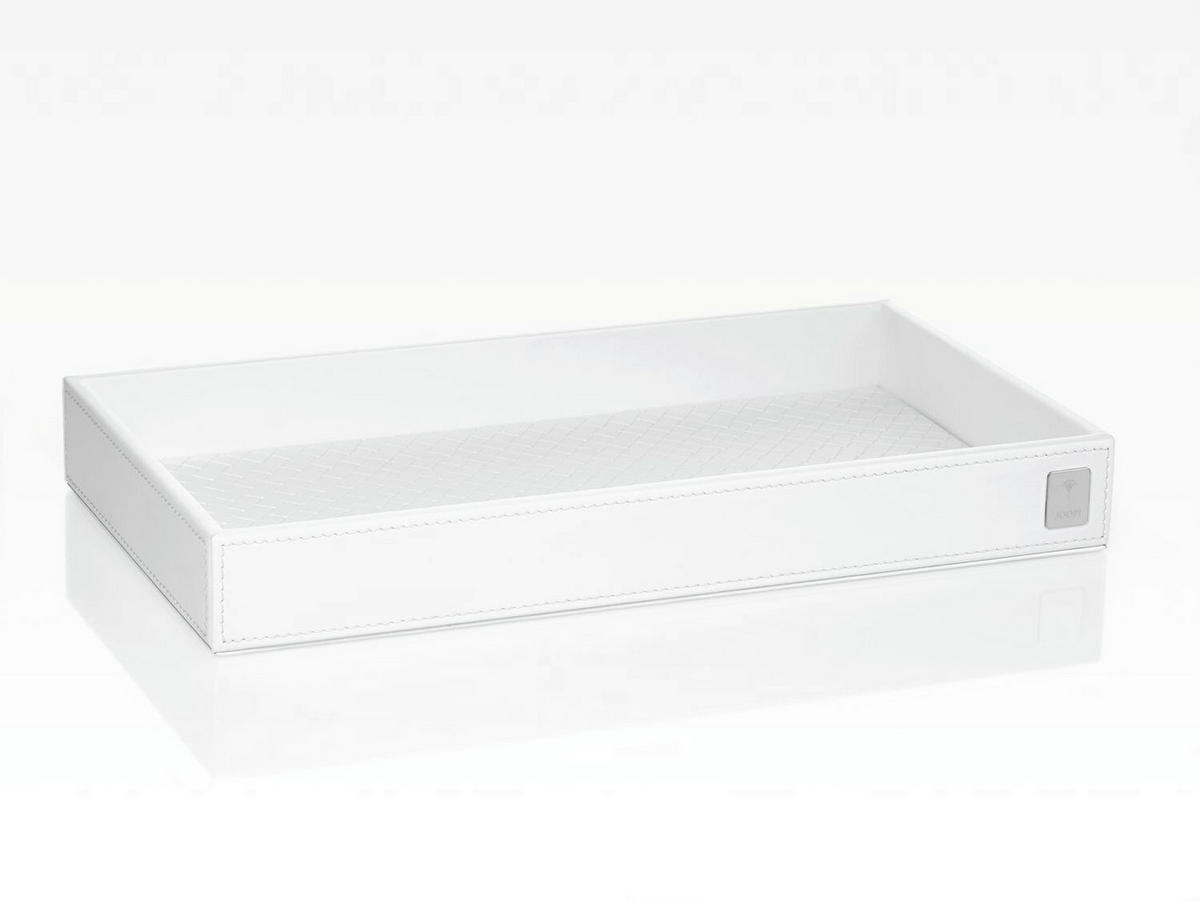 TABLETT Kunststoff  - Weiß, Design, Kunststoff (28/3,5/15cm) - Joop!