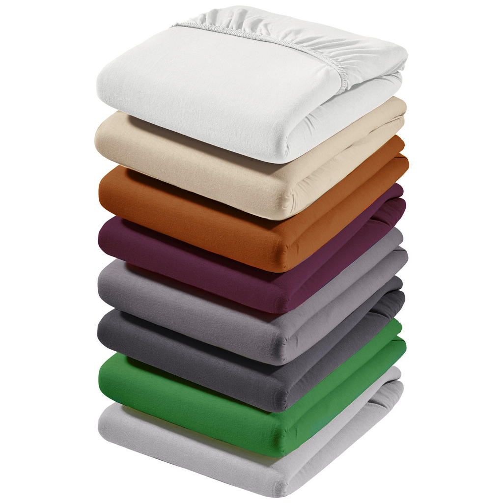 Thumbnail - Bio:Vio Spannbetttuch Florentano, Weiß, Textil, 100x200 cm, Textiles Vertrauen - Oeko-Tex®, bügelfrei, Schlaftextilien, ...