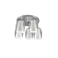 DECKENLEUCHTE  48/31 cm    - Chromfarben/Transparent, Basics, Glas/Metall (48/31cm)