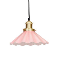 HÄNGELEUCHTE 25 cm  - Pink, LIFESTYLE, Glas (25cm)