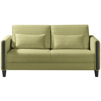 SCHLAFSOFA in Cord Schwarz, Hellgrün  - Schwarz/Hellgrün, Design, Holz/Textil (174/88/104cm) - Niels Andersson
