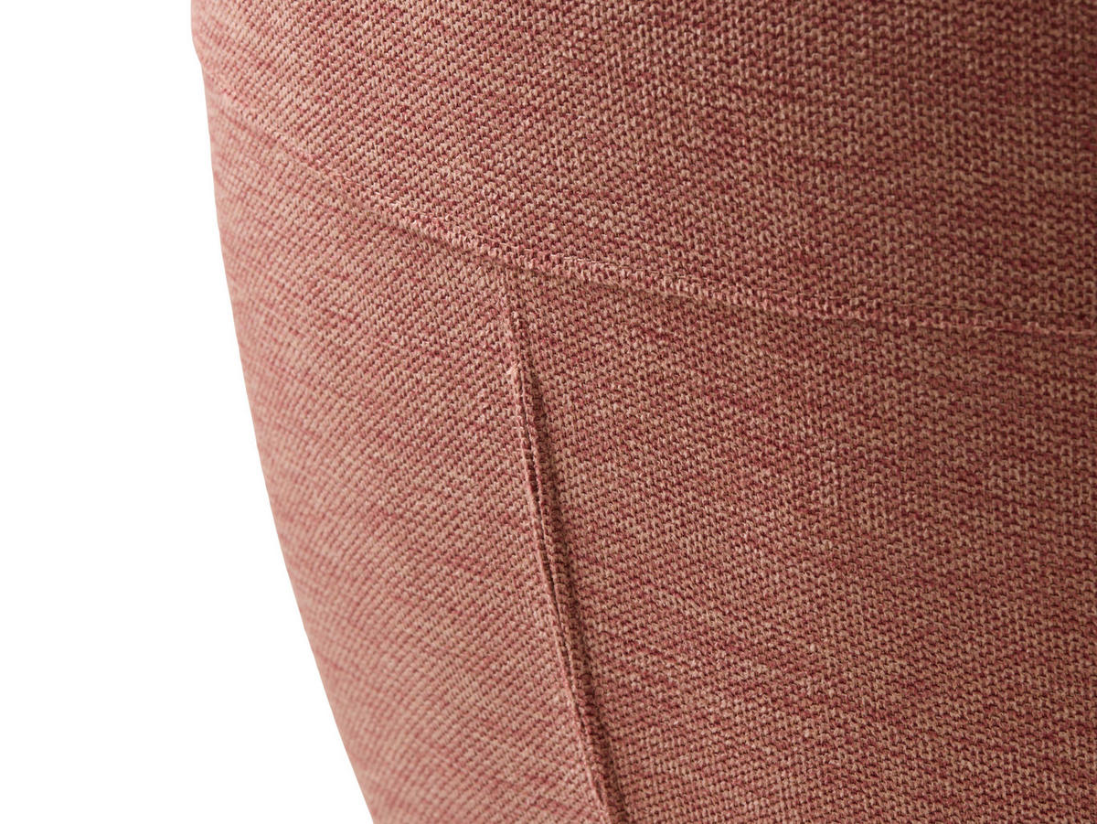 ARMLEHNSTUHL  in  - Rot/Schwarz, Basics, Textil/Metall (57,5/88/62cm) - Livetastic