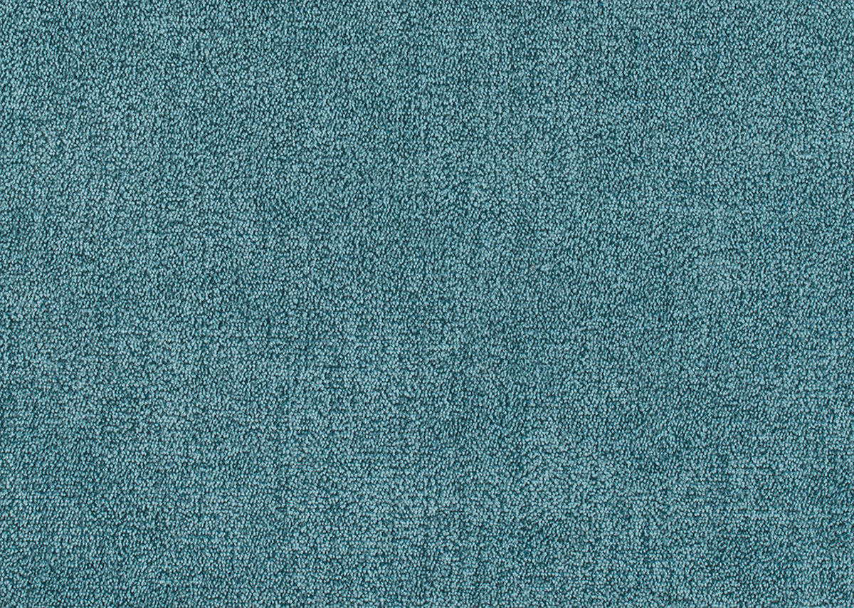 KUTNA GARNITURA tekstil  boje petroleja   - bijela/boje kroma, Design, tekstil/plastika (294/173cm) - Carryhome