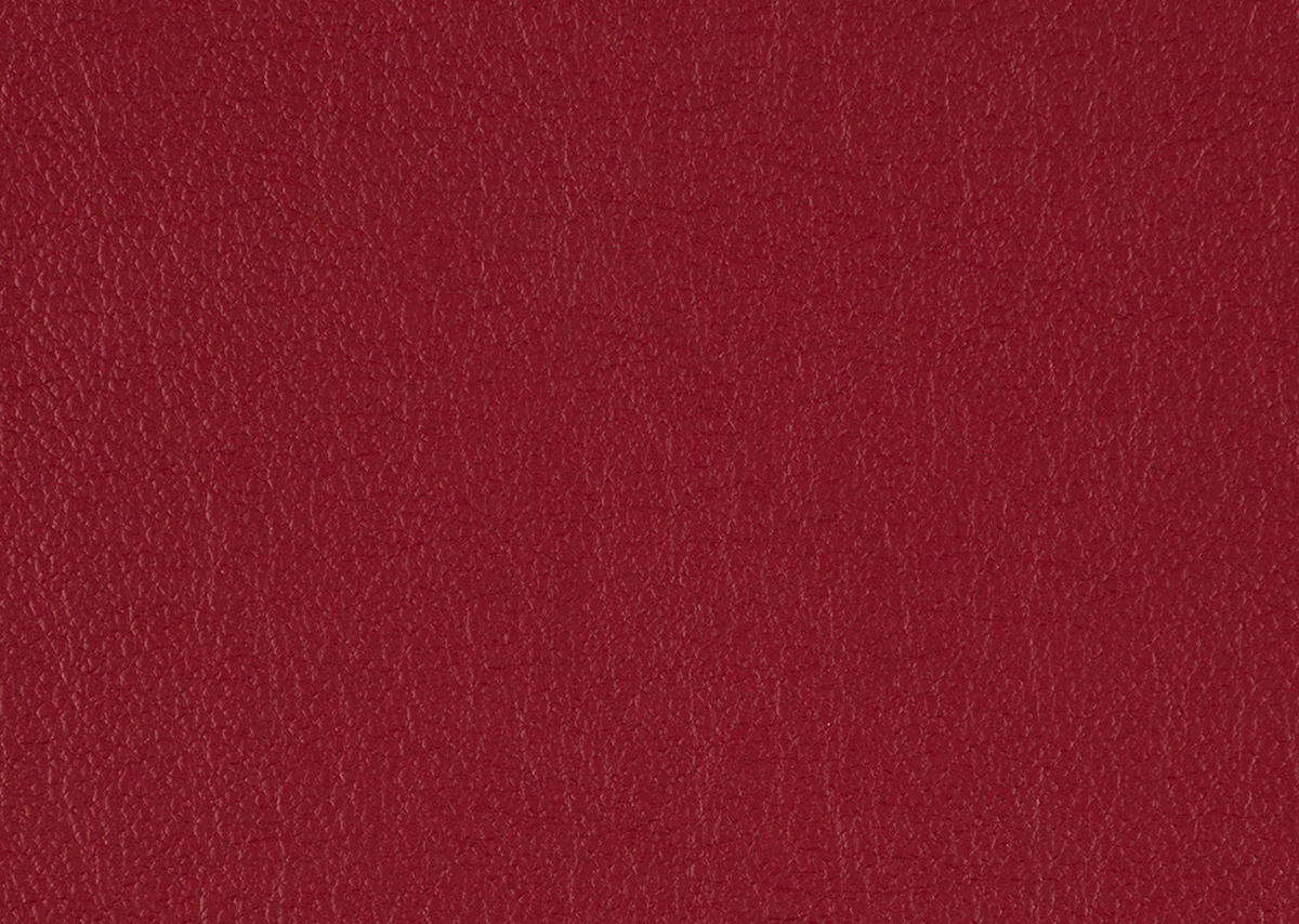 ECKSOFA in Echtleder Bordeaux  - Bordeaux/Schwarz, Natur, Leder (277/182cm) - Valnatura
