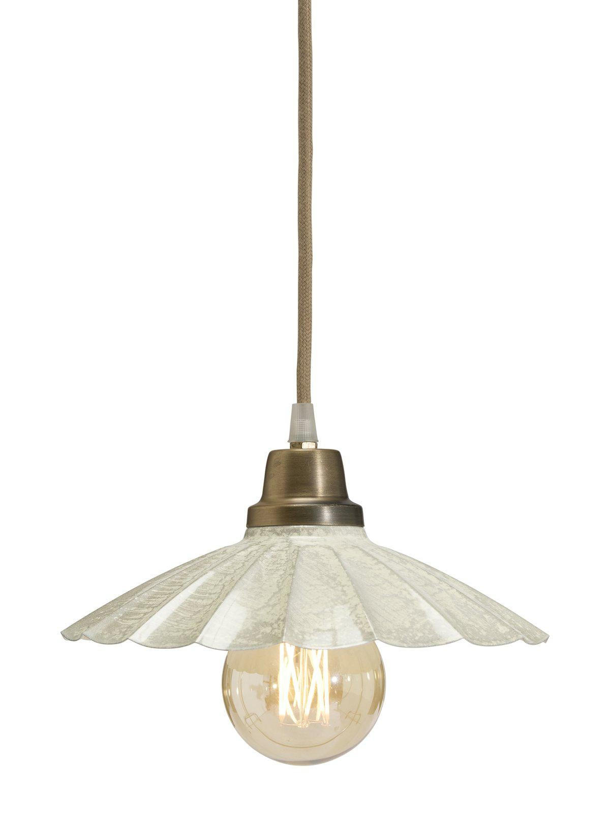 HÄNGELEUCHTE PR Home Ester 24 cm  - Weiß, LIFESTYLE, Metall (24cm)