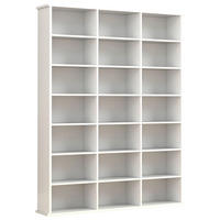 HYLLA i 105/136/19 cm vit  - vit, Design, trämaterial (105/136/19cm) - MID.YOU