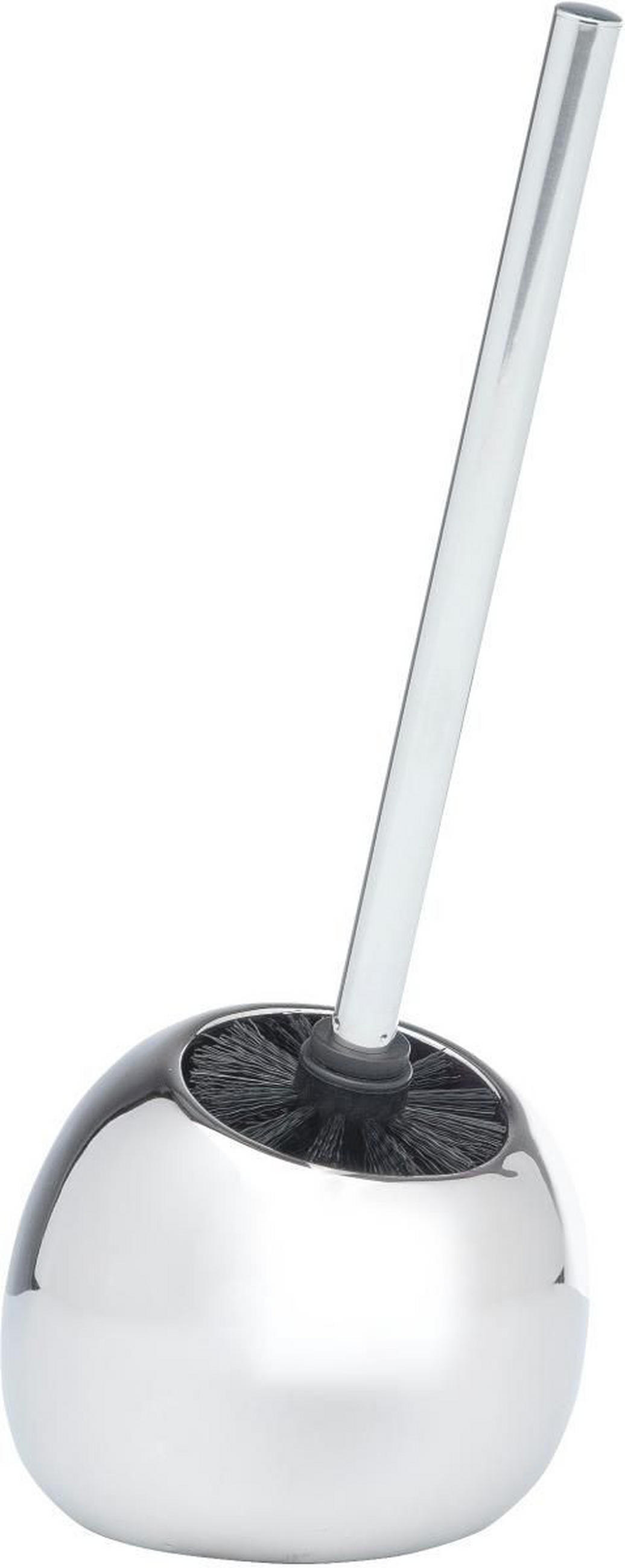 TOALETTBORSTSET i plast  plast   - kromfärg, Basics, plast/keramik (15/37cm)