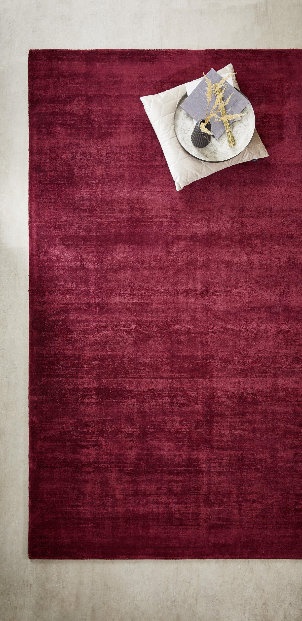 TKANI TEPIH  bordo     - bordo, Dizajnerski, tekstil (200/290cm) - Novel