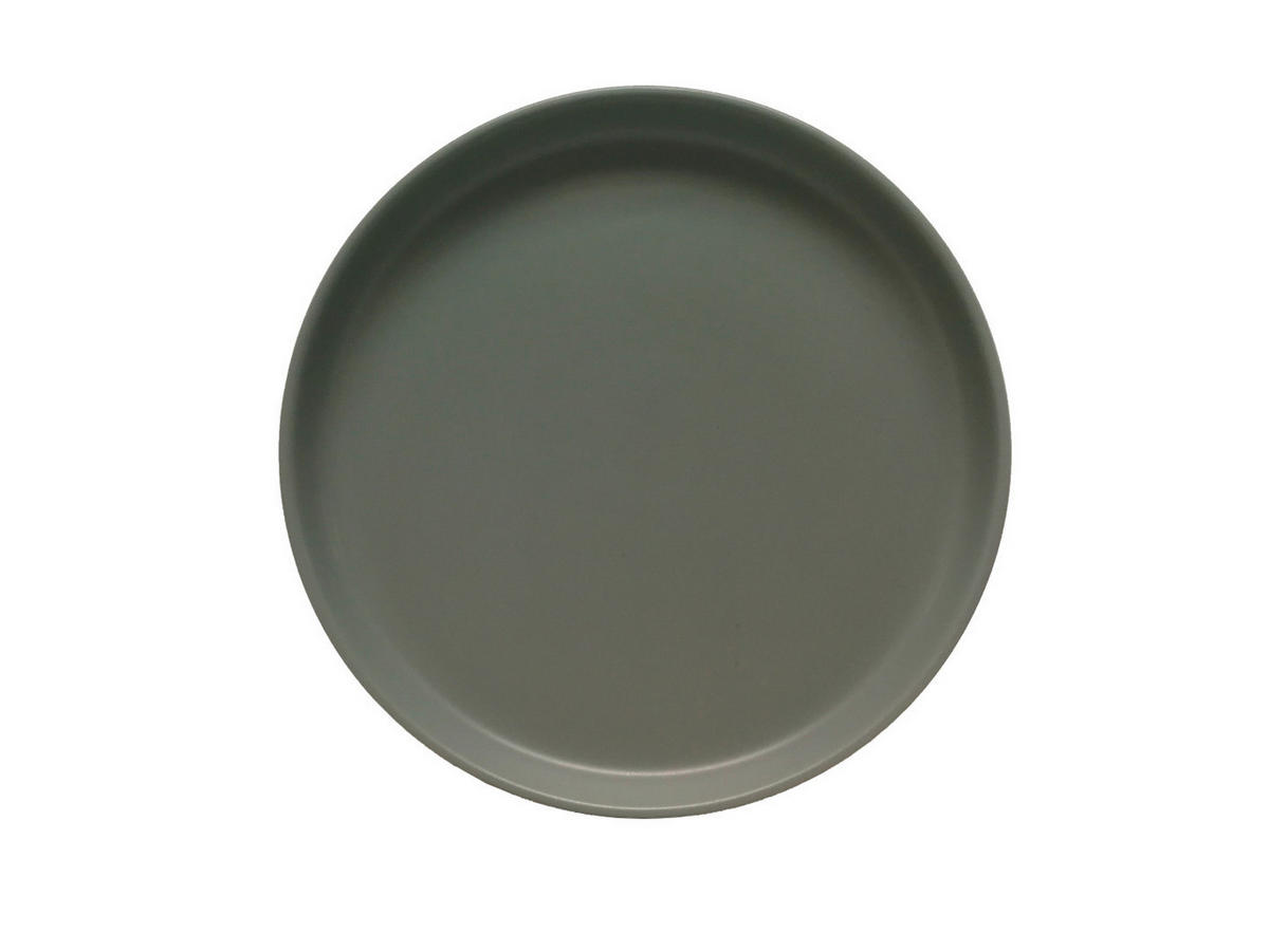 FRÜHSTÜCKSTELLER Grün 20,5 cm Salerno  - Grün, Trend, Keramik (20,5cm) - Novel