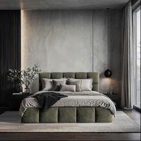 POLSTERBETT 180/200 cm,  in Grau, gepolstertes Kopfteil, Lattenrost, Bettkasten,  - Schwarz/Grau, MODERN, Holz/Holzwerkstoff (180/200cm) - MID.YOU