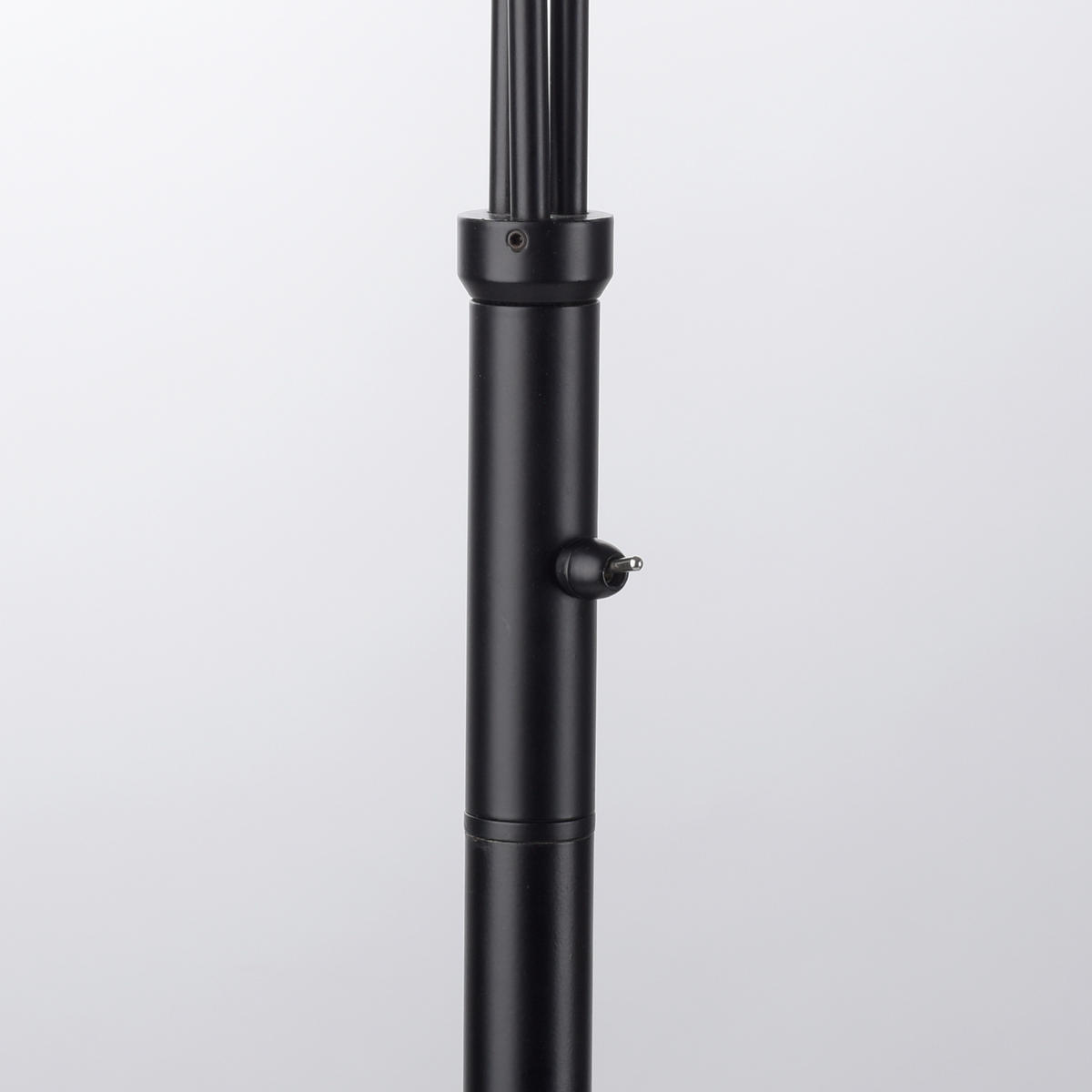 STEHLEUCHTE 35/30/185 cm    - Schwarz, Natur, Glas/Holz (35/30/185cm)