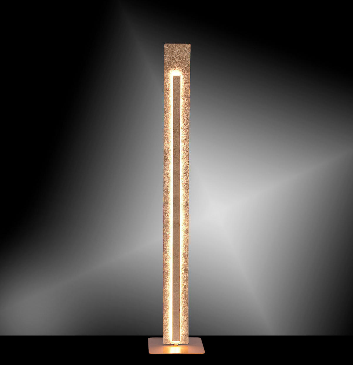 LED-STEHLEUCHTE Nevis 26/140 cm   - Goldfarben, Design, Metall (26/140cm) - Paul Neuhaus