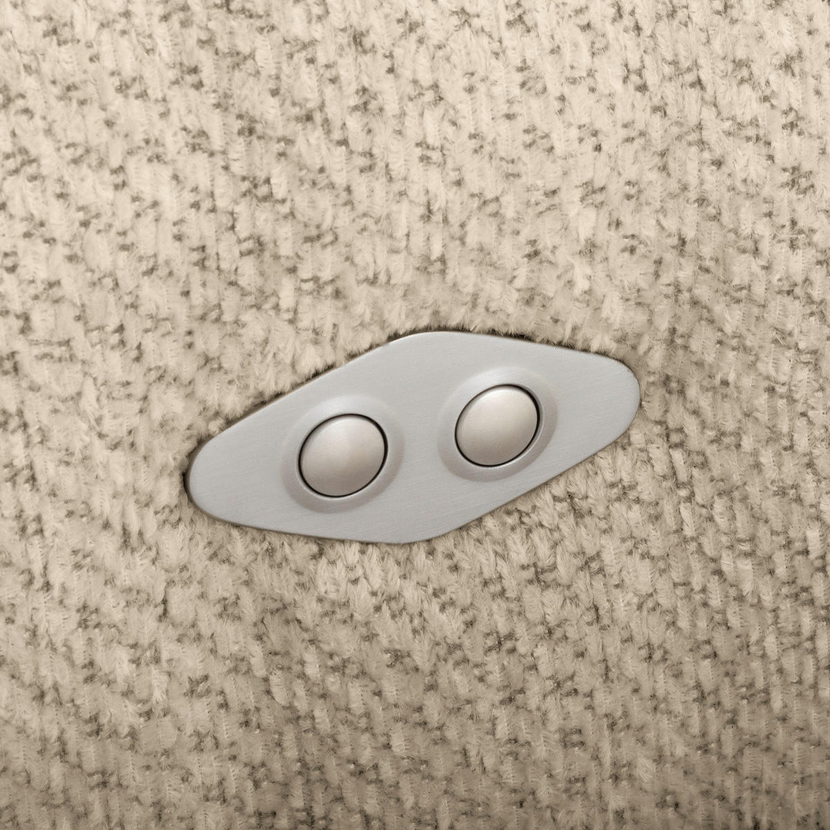 ECKSOFA  Webstoff Beige  - Beige/Schwarz, Design, Kunststoff/Textil (274/177cm) - Livetastic