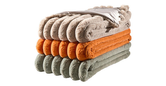 FELLDECKE ZUZANNO 150/200 cm  - Creme, Textil (150/200cm) - Novel