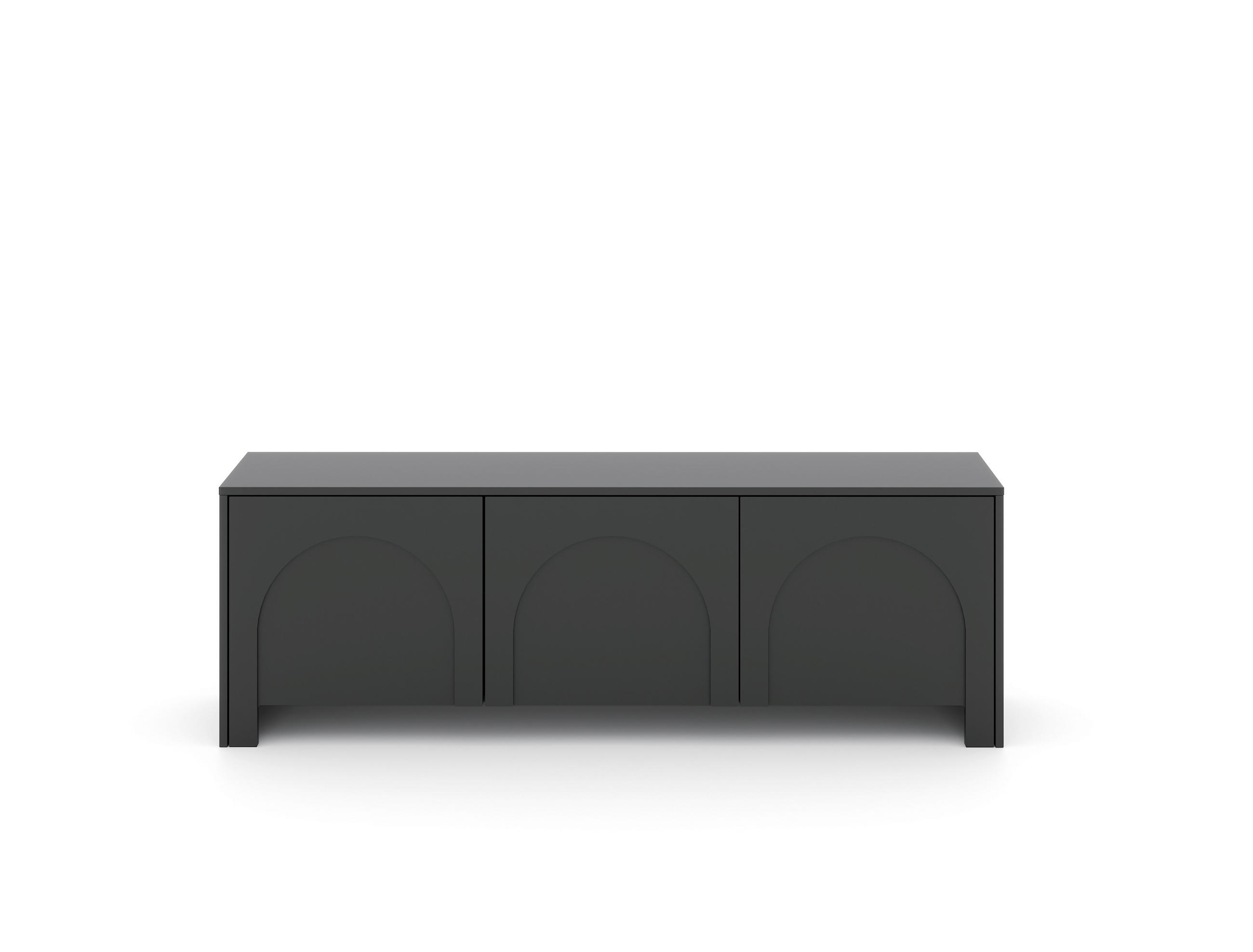 TV-ELEMENT 150/49/35 cm  - Schwarz, Design, Holzwerkstoff (150/49/35cm) - MID.YOU
