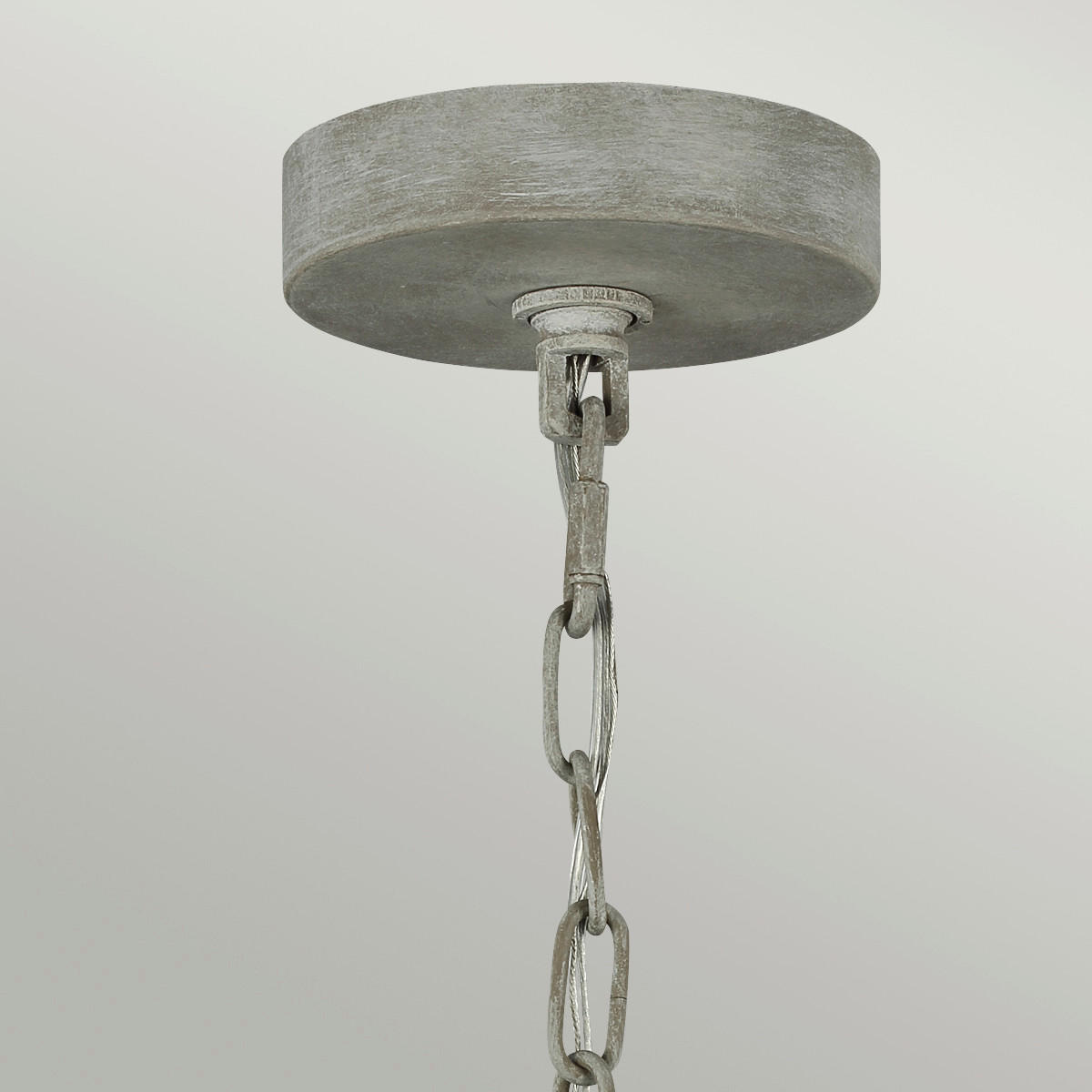 KRONLEUCHTER 81.3/93.4 cm    - Hellgrau, Konventionell, Holz/Metall (81.3/93.4cm) - Elstead Lighting