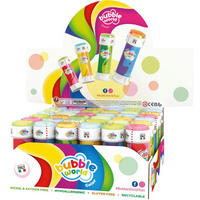 SEIFENBLASENFLÜSSIGKEIT SEIFENBLASEN BUBBLES,DISPL.,60 ML  - Gelb, Basics, Kunststoff (11,5/4cm)