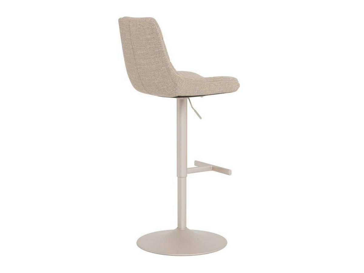 BARHOCKER in Beige  - Beige/Grau, KONVENTIONELL, Textil/Metall (47/95/52,5cm) - MID.YOU