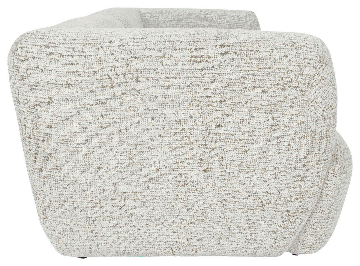 BIGSOFA Chenille Creme, Beige  - Beige/Creme, KONVENTIONELL, Kunststoff/Textil (240/75/105cm) - Carryhome