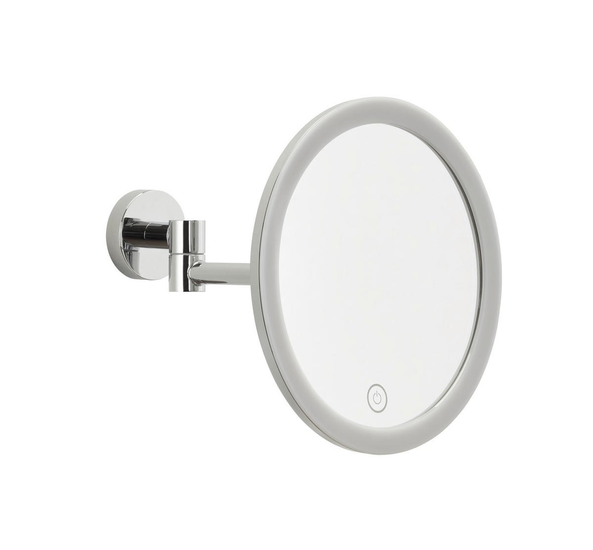 SCHMINKSPIEGEL  - Chromfarben, Basics, Metall (18/18/18,5cm) - Tesa