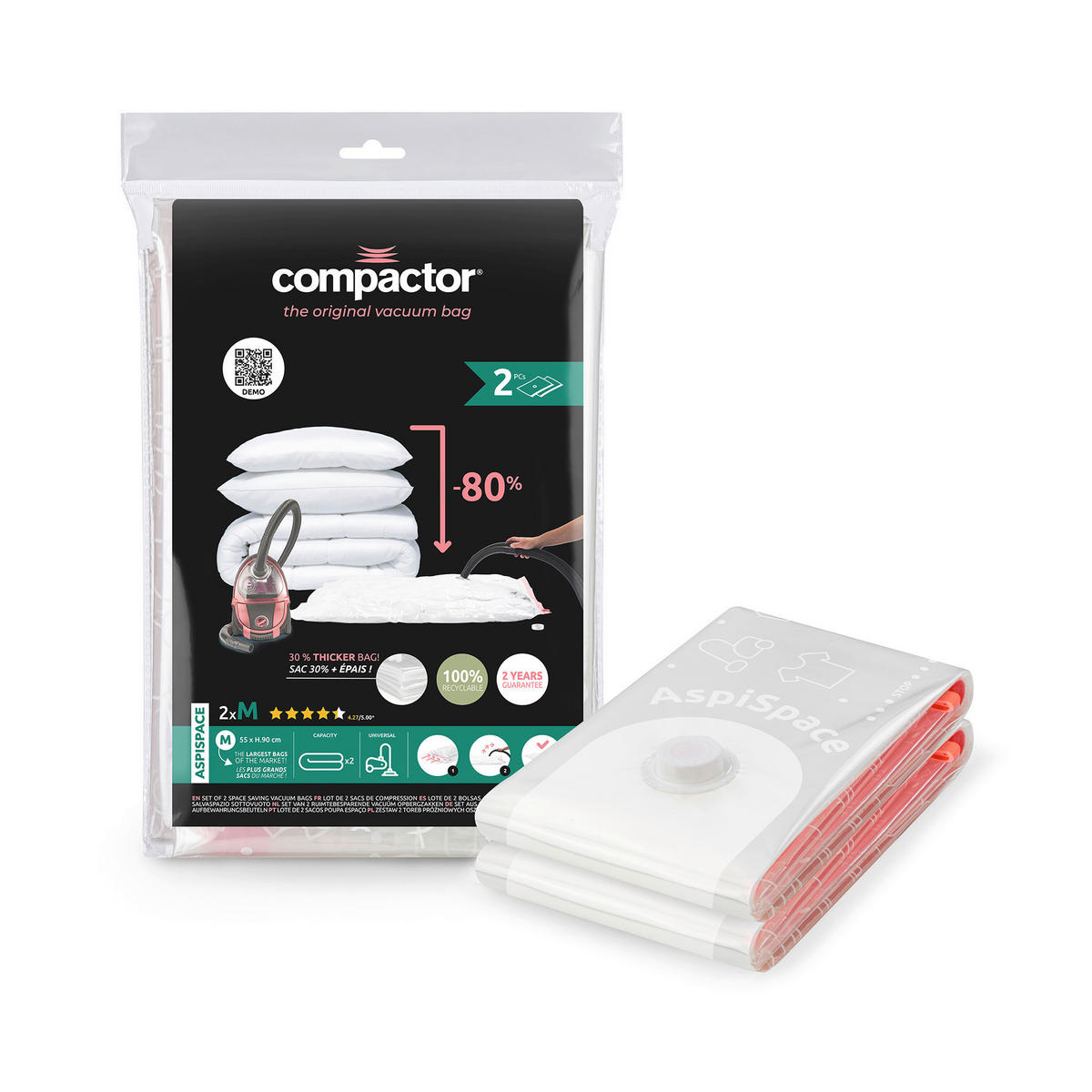 VAKUOVÝ PYTEL - Basics (55/90cm)