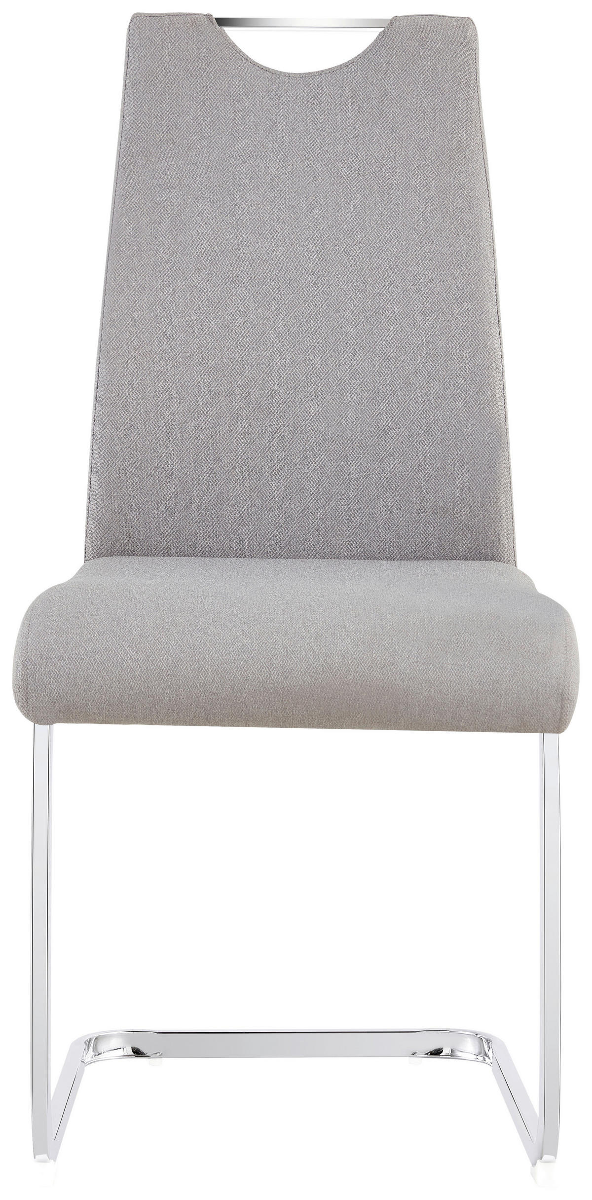 STOLICA  svijetlo siva, bež  metal, tekstil      - bež/svijetlo siva, Design, metal/tekstil (44/98/57cm) - Xora