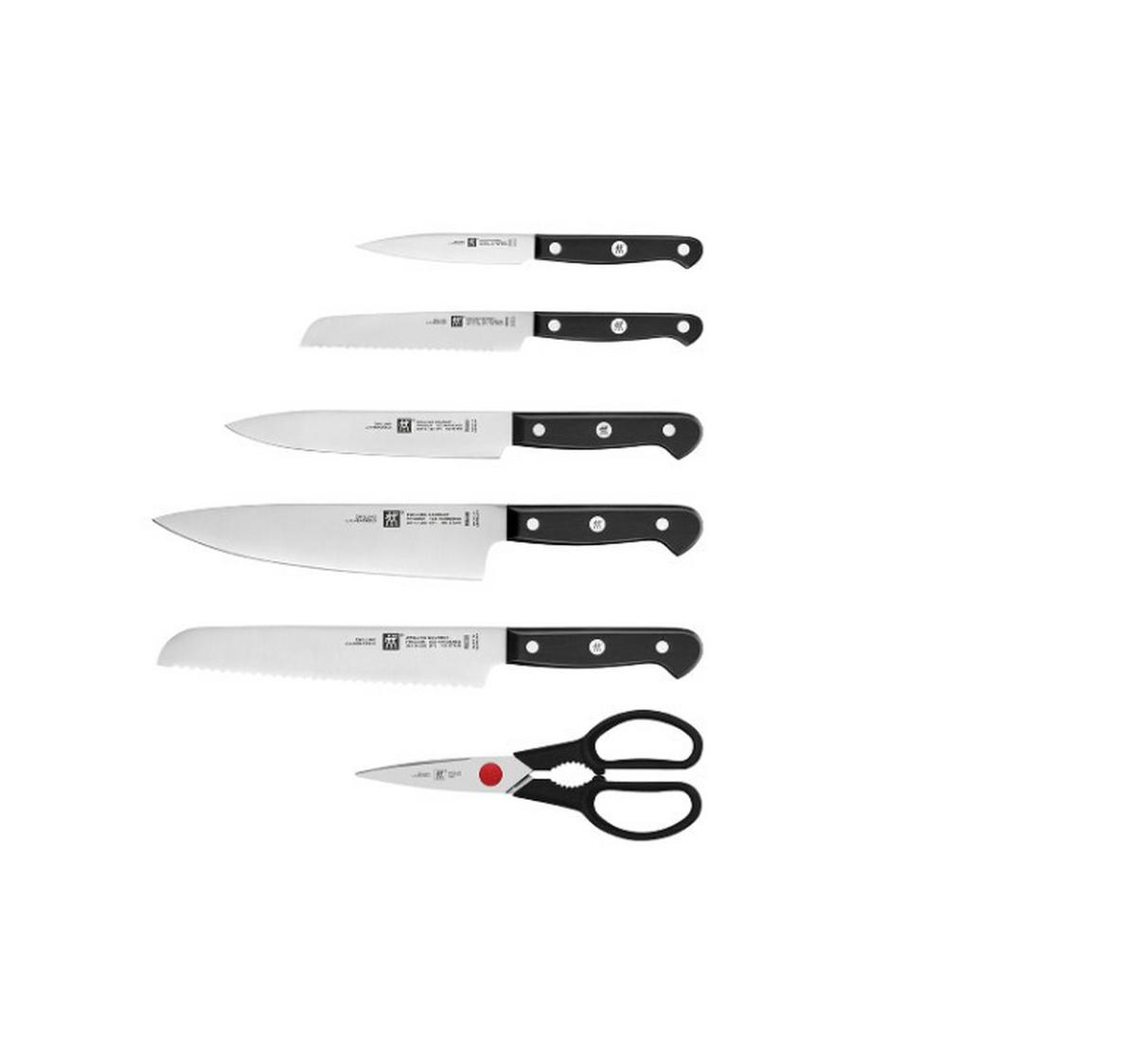 KNIVBLOCK 7 delar  - Basics, metall - Zwilling
