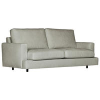 3-SITS SOFFA i grå  - svart/grå, Klassisk, trä/textil (208/87/105cm) - Best Price
