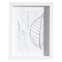 FOTORAHMEN - Weiß, Basics, Glas/Holz (20/26/3cm)