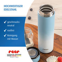 BABYTRINKFLASCHE - Pastellblau, Basics, Metall (6,5/23/6,5cm) - Reer