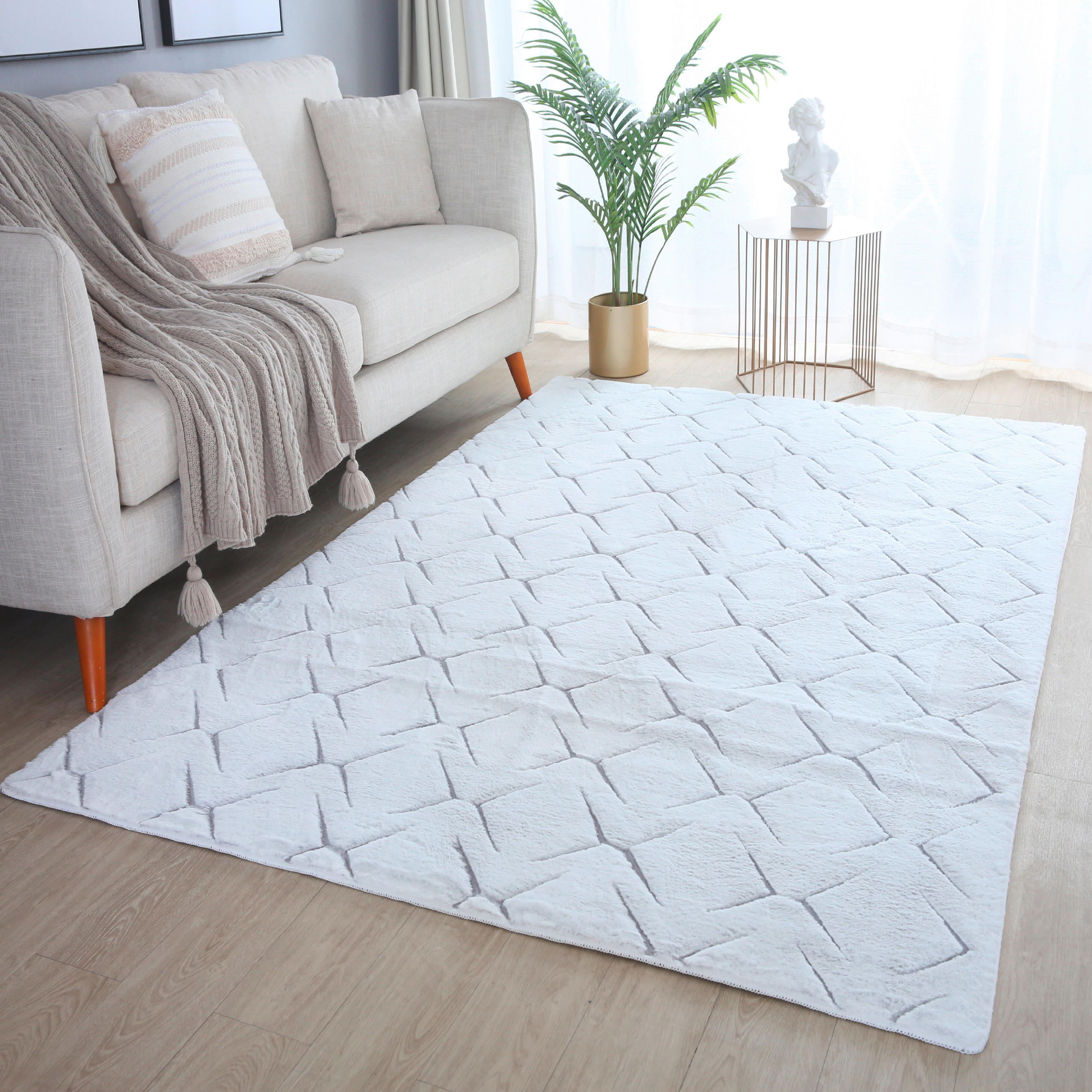 FLACHWEBETEPPICH 80/250 cm Vision Silberfarben  - Silberfarben, Basics, Textil (80/250cm) - Novel