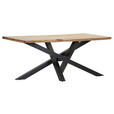 TISCHGESTELL      - Schwarz, Design, Metall (163/73/73cm) - Landscape