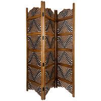 Paravan  din lemn,  maro  - maro, Basics, lemn (150/180cm) - Ambia Home