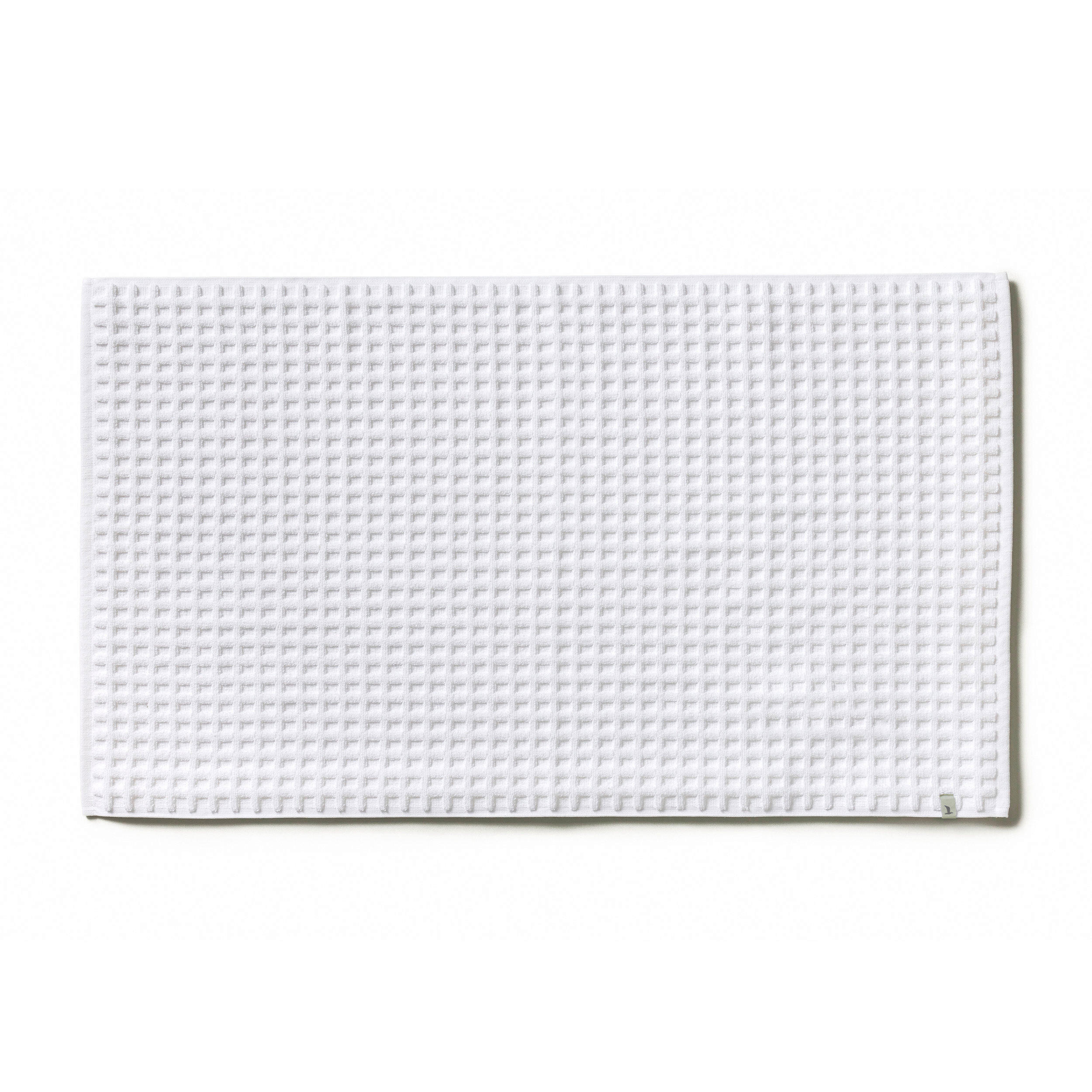 BADTEPPICH PIQUEE Weiß 60/100 cm  - Weiß, Basics, Textil (60/100cm) - Moeve