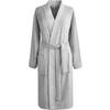 BADEMANTEL M Unisex  - Silberfarben, Basics, Textil (Mnull) - Bio:Vio