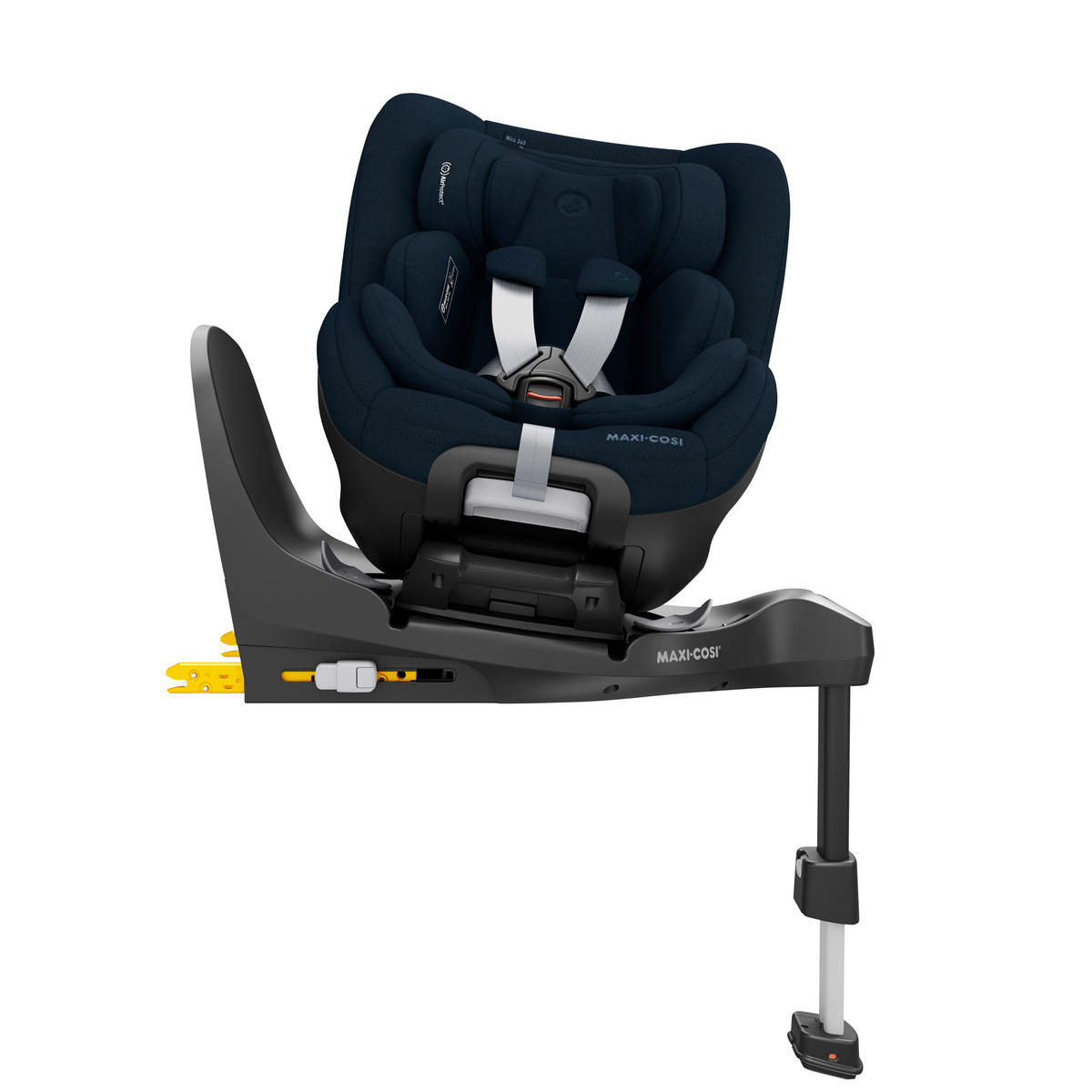 BAKÅTVÄND BILBARNSTOL Mica 360 Pro  - mörkblå, Basics, metall/textil (44,2/67/74,5cm) - Maxi Cosi Pro
