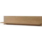 WANDBOARD in 110/25/25 cm Eichefarben  - Eichefarben, KONVENTIONELL, Holz (110/25/25cm) - Novel