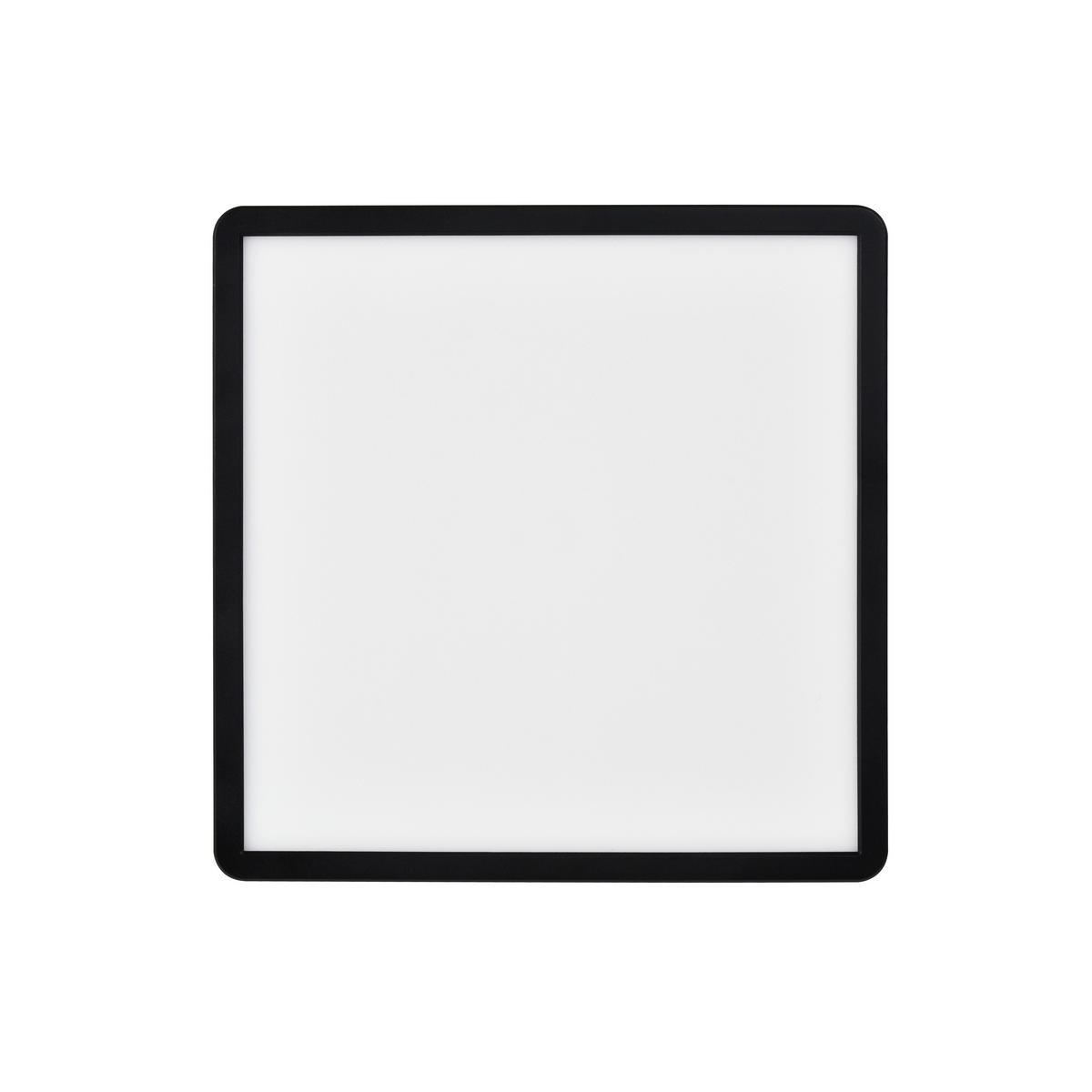 LED-DECKENLEUCHTE OJA 29.5/2.5 cm  - Schwarz, Design, Kunststoff (29.5/2.5cm) - Nordlux