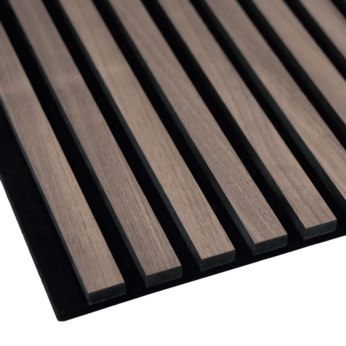 AKUSTIKPANEEL Echtholz 60/60/2,1 cm  - Eiche dunkel, Basics, Holzwerkstoff (60/60/2,1cm)