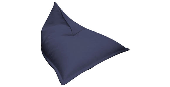 SITZSACK Webstoff Blau 250 L - Blau, KONVENTIONELL, Textil (98/80/125cm) - Xora