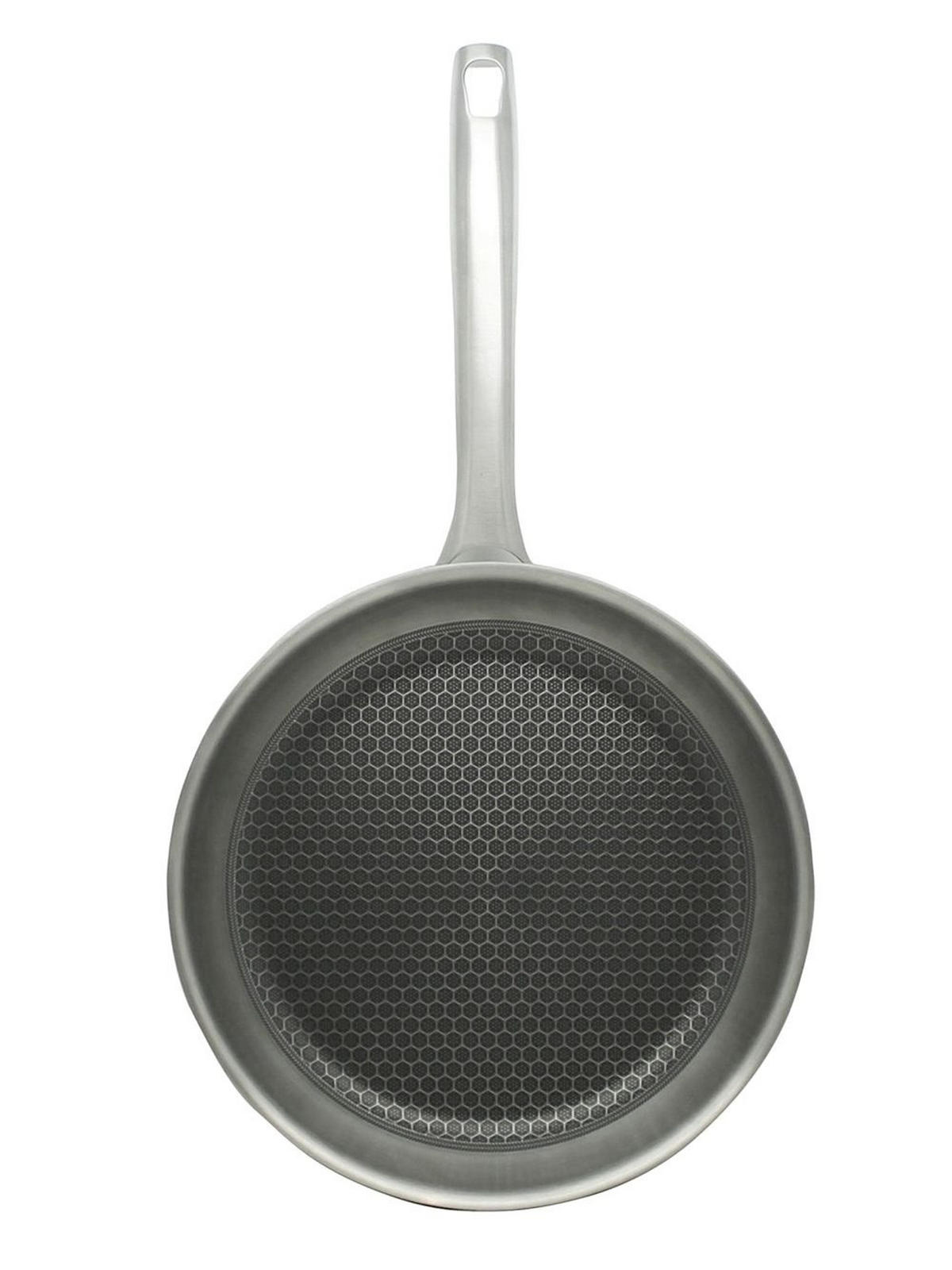PFANNENSET Relief Passion Edelstahl 2-teilig  - Silberfarben, Basics, Metall - Johann Lafer