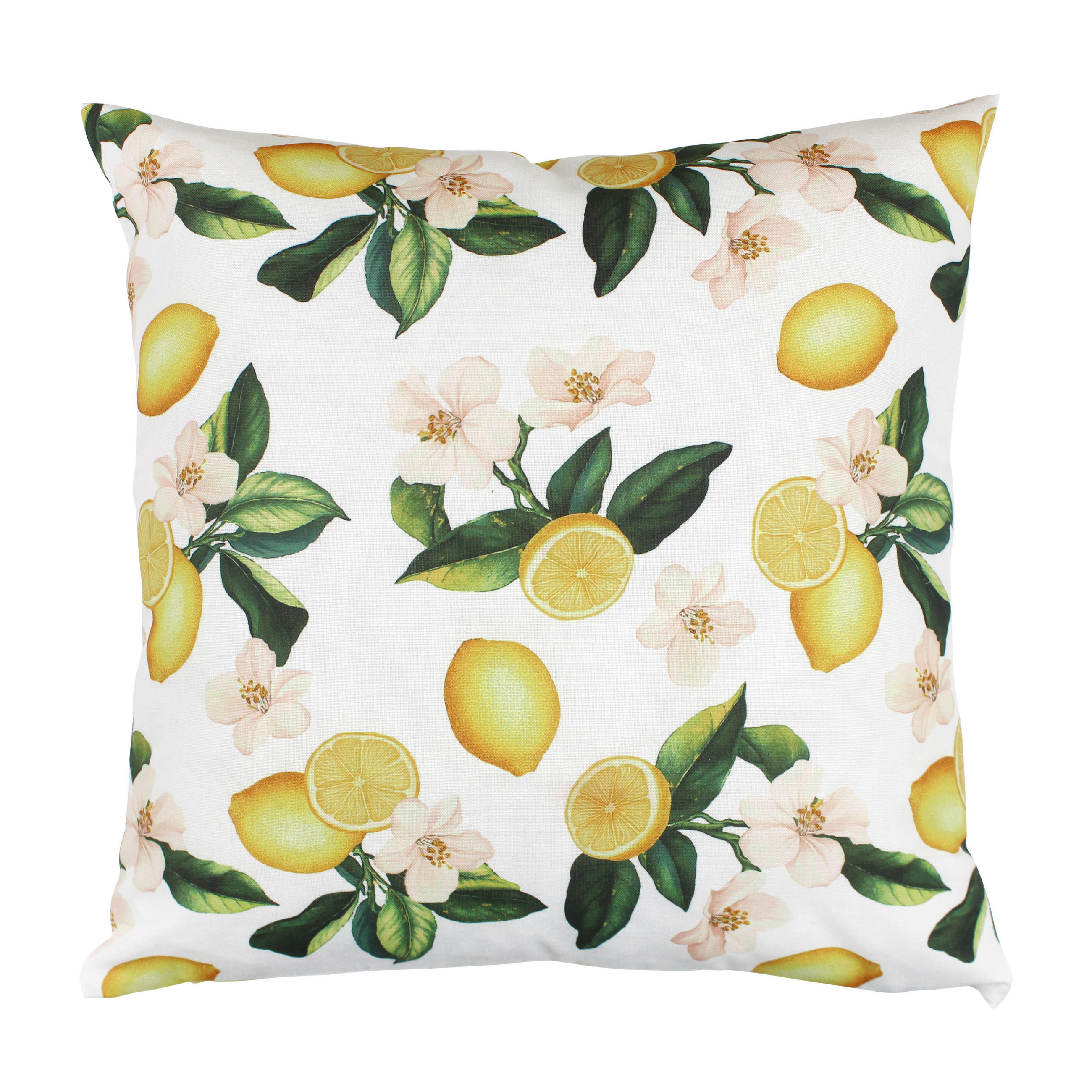 PÁRNA   - sárga, Basics, textil (45/45/1cm)